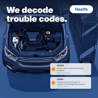GPS Tracker for Vehicles with Real-Time Location | Route History, Speed Monitoring, Driving Insights, Geo-Fence, & Accident Notifications. No Contracts. Cancel Anytime.