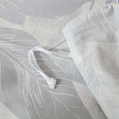 OAITE Duvet Cover Set Queen Size Floral Pattern Ultra Soft 100% Cotton Duvet Cover Sets 3-PC, Breathable Duvet Cover with Zipper Closure & Corner Ties(2 Pillow Shams,1 Duvet Cover)