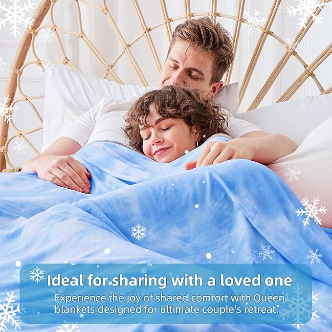 inhand Cooling Blanket Full Size (80"x90"), Cooling Blankets for Hot Sleepers, Absorbs Heat to Keep Adults Cool for Summer Nights Sweats, Thin Cold Lightweight Blanket for Couch Bed, All Season Use