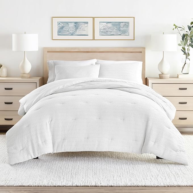 Linen Market Queen Comforter Set (3 Piece) - Bring Luxury Home with Our Soft and Lightweight Down Alternative Comforters Queen Size - This Queen Bed Set Includes Your Comforter and 2 Pillow Shams