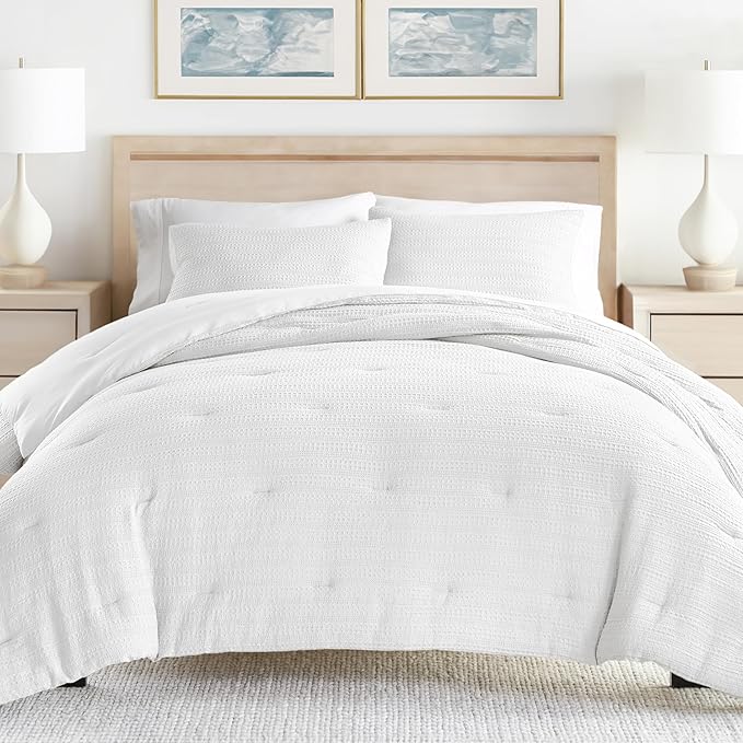 Linen Market Queen Comforter Set (3 Piece) - Bring Luxury Home with Our Soft and Lightweight Down Alternative Comforters Queen Size - This Queen Bed Set Includes Your Comforter and 2 Pillow Shams