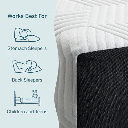 Lucid 8 Inch Memory Foam Mattress - Medium Plush Feel - Infused with Refreshing Bamboo Charcoal and Cooling Gel - Bed in a Box - Temperature Regulating - Pressure Relief - Breathable - Queen Size