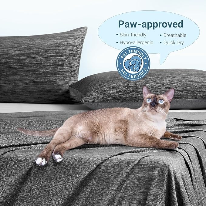 Elegear Revolutionary Cooling Blanket, Absorbs Heat to Keep Body Cool for Night Sweats, Arc-Chill3.0 Cool Fiber Q-Max>0.5 for Hot Sleepers, Lightweight Summer Cold Blankets for Sleeping 51" x 67"