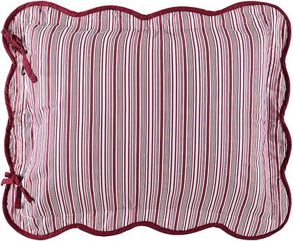 Wonderful 100% Cotton Red Floral Bedspread Set Full Size,Quilt Bedding Sets with Pillow Shams, 3 Pieces Botanical Coverlet Set, Quilted Blanket Bed Cover for All Season, 96"x110"