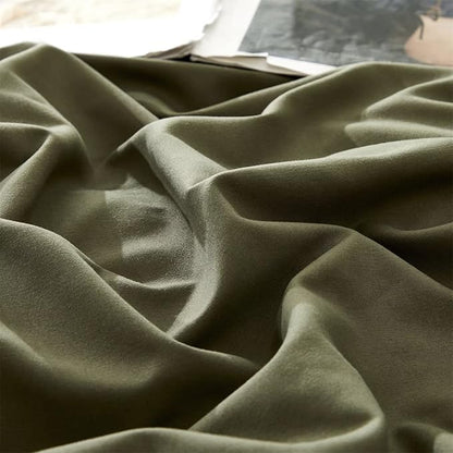 Houseri Army Green Comforter Full Size, 3 Piece Olive Green Bedding Sets Full, Lightweight Classic Dark Green Comfy Soft Teen Boys Girls Preppy Dorm Bed Quilts Blanket Full(1 comforter, 2 pillowcases)