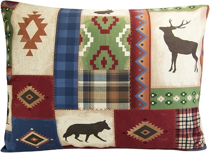 Donna Sharp King Bedding Set - 3 Piece - Forest Grove Lodge Comforter Set with King Comforter and Two King Pillow Shams - Machine Washable