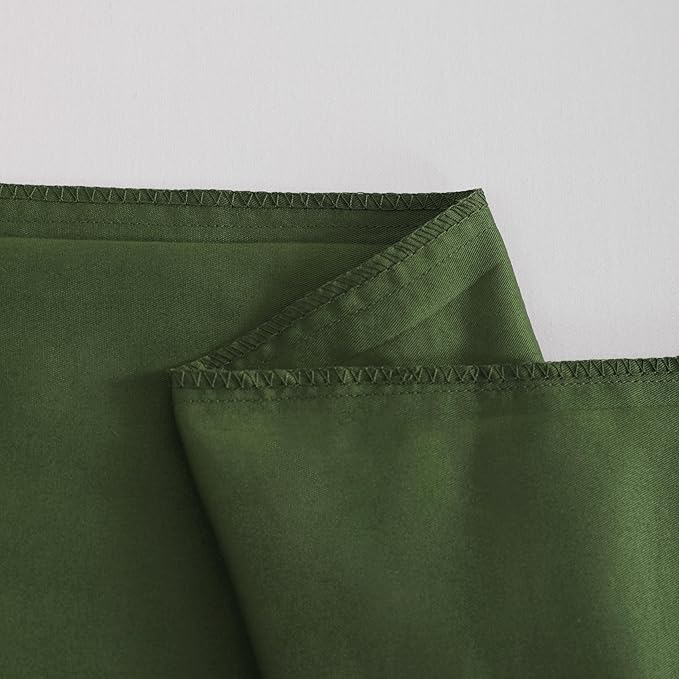 NTBAY King Pillowcase Set - 2 Pack Brushed Microfiber 20x40 Pillowcases - Soft, Wrinkle-Free, Fade-Resistant, Stain-Resistant, Olive Green Pillowcases with Envelope Closure - 20x40 Inches, Olive Green
