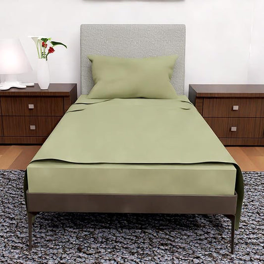 Twin XL Sheet Sets - 3 Pcs Set - Fade Resistant Double Brushed MicrofiberTwin XL Bed Sheets, XL Twin Sheets Deep Pocket, Twin XL Sheet Set, Sheets Twin XL Size Bed Set (Sage)