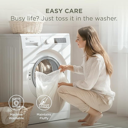 Bedsure Comforter Set Queen Size - GentleSoft™ 3 Pieces Double-Side Fleece Fluffy Emerald Comforter Set, Cozy Striped Room Decor Aesthetic, Luxury Bedding Queen Size, 2 Pillowcases, 90x90 Inches