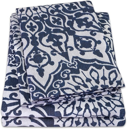 California King Sheet Sets - Breathable Luxury Sheets with Full Elastic & Secure Corner Straps Built In - 1800 Supreme Collection Cal King Deep Pocket Bedding Set, Sheet Set, California King, Oasis