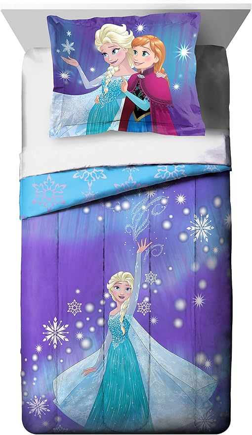 Disney Frozen 'Magical Winter' 5 Piece Twin Bed Set