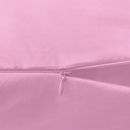 Elegant Comfort Luxury Ultra-Soft 1-Piece Body Pillowcase - 1500 Premium Hotel Quality Microfiber Double Brushed - Wrinkle Resistant, Body Pillowcase Size, Light Pink