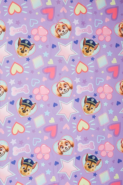 Paw Patrol Skye We're A Team 4 Piece Toddler Bedding Set - Includes Comforter, Sheet Set - Fitted + Top Sheet + Reversible Pillow Case for Girls Bed, Pink
