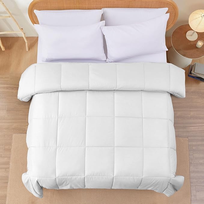 Modern Threads Down Alternative Reversible Comforter White/White King