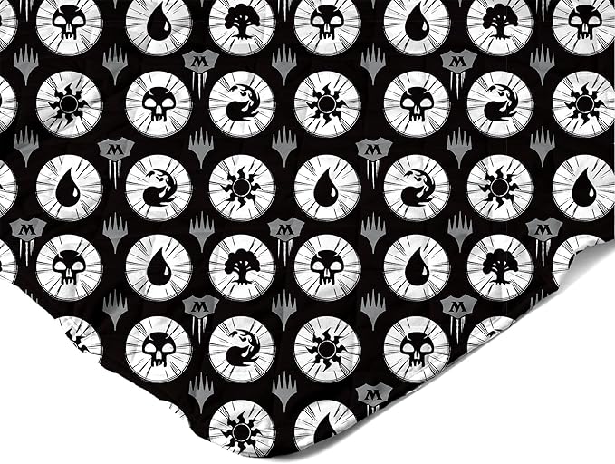 Northwest Magic The Gathering Animated Magic Full/Queen Quilted Blanket, Comfy Throw, Adults Boys Girls, Soft Lightweight Bedding for Bed, or Couch, 90 x 90 inches