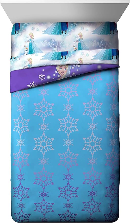 Disney Frozen 'Magical Winter' 5 Piece Twin Bed Set