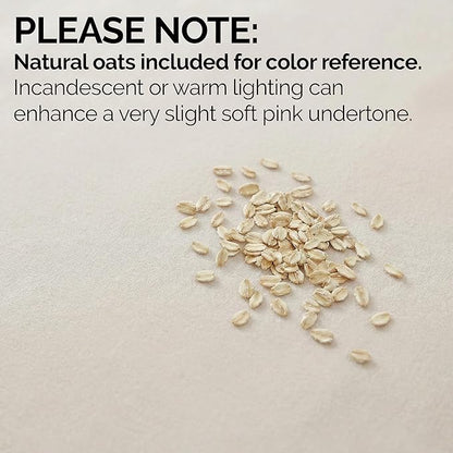 Southshore Fine Living, Inc. Pleated Full Bed Skirt 14 Inch Drop - Pet Hair Resistant Dust Ruffle Full Size Bed - Bone Colored Dust Ruffle, Easy Care Microfiber, Hide Underbed Storage - Natural Beige