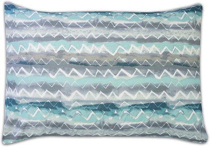 1500 Supreme Collection Extra Soft Summerset Ocean Vibe Chevron Pattern Sheet Set - Luxury Bed Sheets Set with Deep Pocket Wrinkle Free Bedding, Printed Pattern