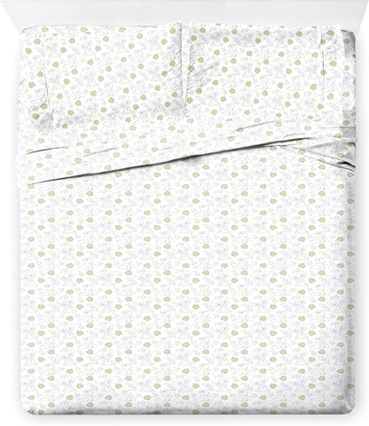 Jay Franco Disney Lilo and Stitch Queen Size Comforter Set - 7 Piece Bedding Includes Sheet Set & Pillow Covers - Super Soft Cozy Bedding