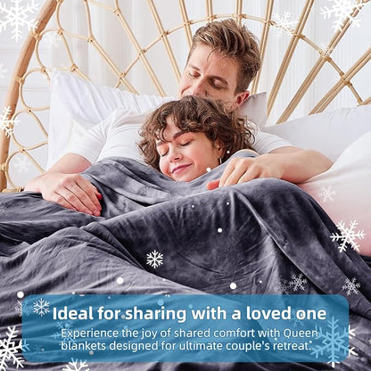 inhand Cooling Blanket Full Size (80"x90"), Cooling Blankets for Hot Sleepers, Absorbs Heat to Keep Adults Cool for Summer Nights Sweats, Thin Cold Lightweight Blanket for Couch Bed, All Season Use