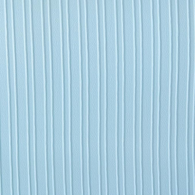 Light Blue Striped Comforter Set Queen Soft Luxury Washed Microfiber Jacquard 3 Pieces Bedding, Blue Vertical Ticking Stripes Comforter with 2 Pillowcases Breathable Durable Comfy