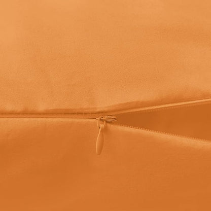 Elegant Comfort Luxury Ultra-Soft 1-Piece Body Pillowcase - 1500 Premium Hotel Quality Microfiber Double Brushed - Wrinkle Resistant, Body Pillowcase Size, Orange