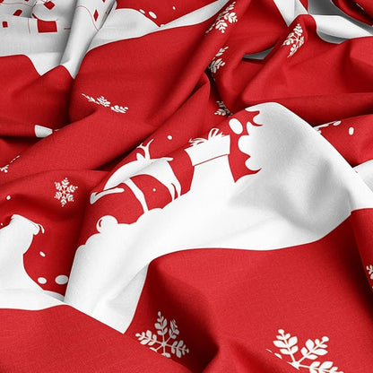 YIYEA Christmas Standard Pillow Cases Set of 2, Ultra Soft Double Brushed Microfiber Pillowcases Standard, Christmas Bed Pillow Covers, Fade Resistant, Easy Slip-On (20"x26")