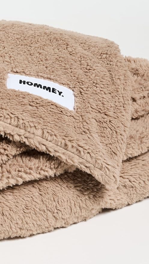HOMMEY Women's Faux Fur Blanket