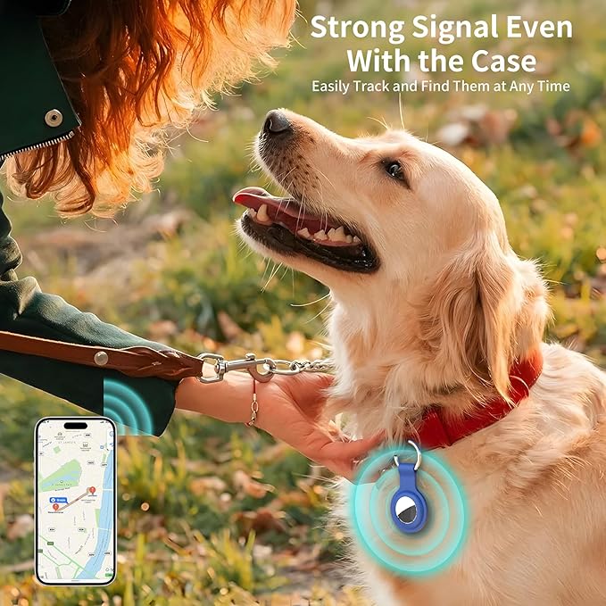 Compatible for AirTag Holder Keychain for Apple Air Tag 1st&2nd Generation | Airtag Key Chain Ring Case Cover for Air Tag Holder GPS Tracker Item Air Tags Finders Air Tagholder for Kids,Bags,Luggages