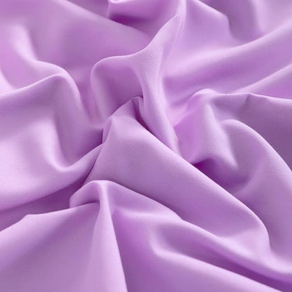NTBAY Standard Pillowcase Set - 2 Pack Brushed Microfiber 20x26 Pillowcases - Soft, Wrinkle-Free, Fade-Resistant, Stain-Resistant, Light Purple Pillowcases with Envelope Closure - 20x26 Inches