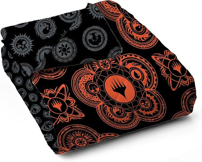 Northwest Magic The Gathering Magical Sorcerey Full/Queen Quilted Blanket, Comfy Throw, Adults Boys Girls, Soft Lightweight Bedding for Bed, or Couch, 90 x 90 inches
