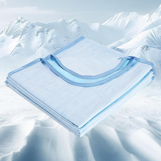 Elegear Cooling Blanket for Hot Sleepers, Double-Sided Arc-Chill® 3.0 Cooling Tech, Q-Max >0.5 Cool to Touch Cooling Blankets, Soft Breathable Summer Blanket for Night Sweats & Hot Flashes, Twin