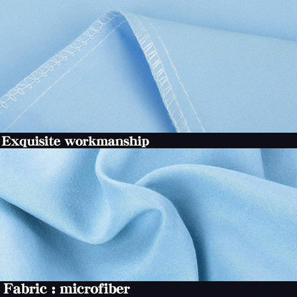 NTBAY Queen Pillowcase Set - 4 Pack Brushed Microfiber 20x30 Pillowcases - Soft, Wrinkle-Free, Fade-Resistant, Stain-Resistant, Sky Blue Pillowcases with Envelope Closure - 20x30 Inches, Sky Blue