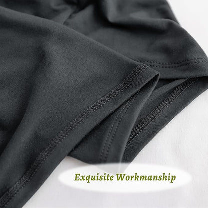 Stretchy Body Pillow Case Cover - Jersey Knit Long Pillowcase for Body Pillow, 1 Pack - Envelope Closure & Skin-Friendly, Soft and Breathable for Sleeping, 20"x54", Dark Gray