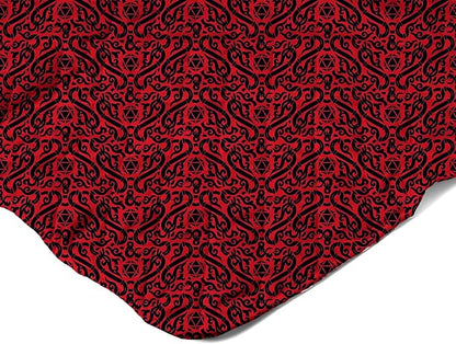 Northwest Dungeons & Dragons “Heed The Call” Full/Queen Quilted Blanket, Cozy Fantasy Bedding for Gamers, Kids & Adults, Throw for Bedroom, Sofa, or Game Room Décor, 90 x 90 Inches