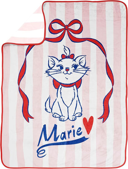 Jay Franco Kids Plush Throw Blanket – Soft & Cozy Fleece Throw for Bedroom & Couch Décor, Official Licensed Product, Multi - Aristocats, 46x60 - Throw Blanket