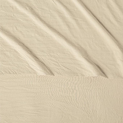 Amazon Basics Twin XL Bed Sheet, 3-Piece Bedding Set, Double Brushed Microfiber, Ultra Soft, Easy Care, Beige