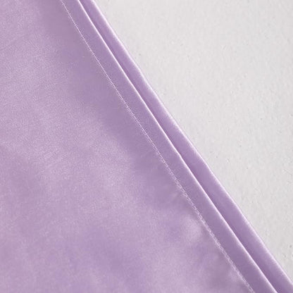 NTBAY 12 Pack Satin Standard Pillowcases for Hair and Skin, Luxurious and Silky Pillow Cases with Envelope Closure, 20 x 26 Inches, Light Purple