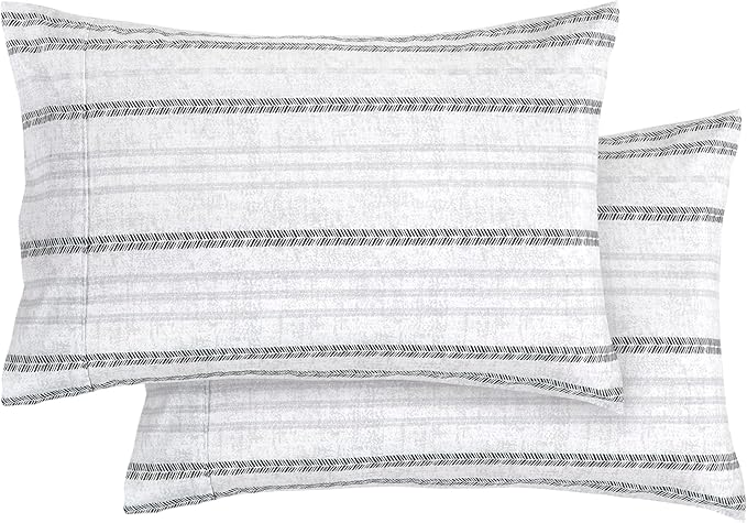 Elegant Comfort Softest and Coziest 4-Piece Sheet Set - 1500 Premium Hotel Quality Microfiber - Deep Pocket, Wrinkle Resistant 4-Piece Floral Bed Sheet Set, Twin XL, Traci Gray