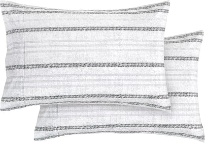 Elegant Comfort Softest and Coziest 6-Piece Sheet Set - 1500 Premium Hotel Quality Microfiber - Deep Pocket, Wrinkle Resistant 6-Piece Floral Bed Sheet Set, King, Traci Gray