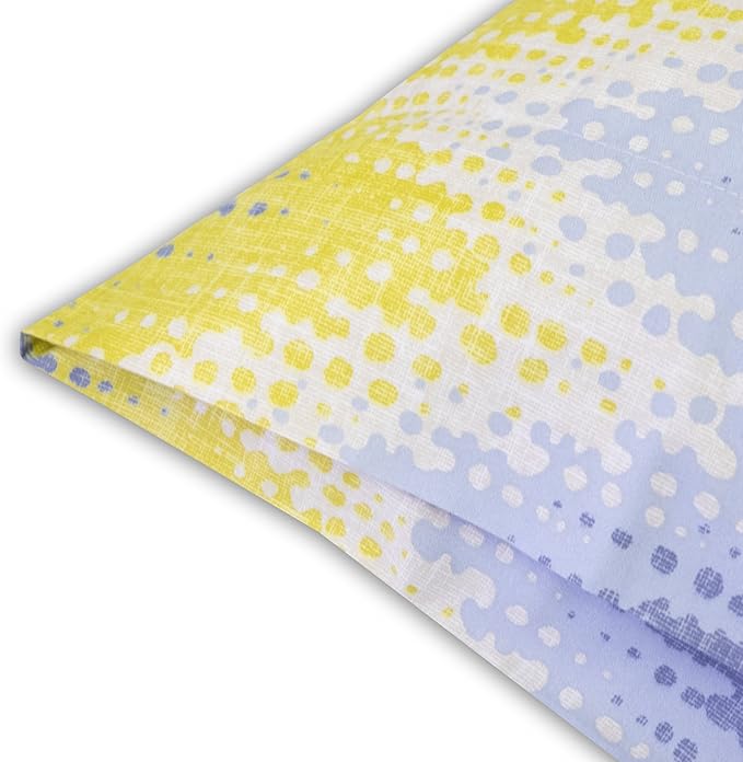 1500 Supreme Collection Extra Soft Malibu Bright Yellow Blending with Gray Chevron Pattern Sheet Set, Twin- Luxury Bed Sheets Set with Deep Pocket Wrinkle Free Bedding, Twin