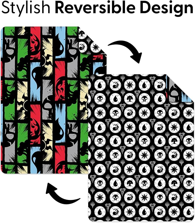 Northwest Magic The Gathering Animated Magic Twin Quilted Blanket, Comfy Throw, Adults Boys Girls, Soft Lightweight Bedding for Bed, or Couch, 60 x 90 inches