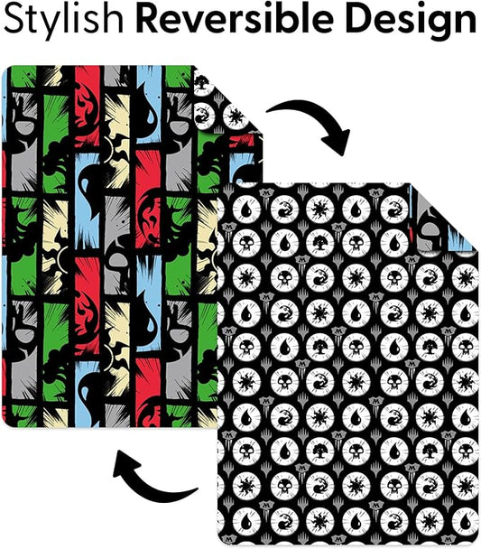 Northwest Magic The Gathering Animated Magic Twin Quilted Blanket, Comfy Throw, Adults Boys Girls, Soft Lightweight Bedding for Bed, or Couch, 60 x 90 inches