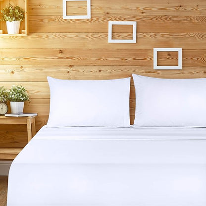 Utopia Bedding King Pillow Cases - 120 Pack - Envelope Closure - Soft Brushed Microfiber Fabric - Pillow Covers 20 X 40 Inches (King, White)
