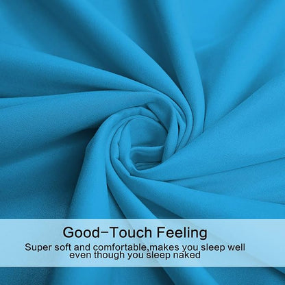 Best Season 4 Piece Bed Sheet Set (Queen,Dark Teal 1 Flat Sheet,1 Fitted Sheet and 2 Pillow Cases,100% Brushed Microfiber 1800 Luxury Bedding,Deep Pockets,Extra Soft & Fade Resistant
