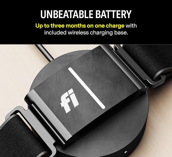 Fi Series 3+ GPS + Health Dog Collar, Blue, Large, 12-Month Membership | Live GPS + health dog tracking — Escape Alerts, activity & behavior insights, LED light. Waterproof & Apple Watch compatible.