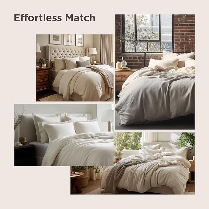 Bedsure Celestial Blue Oversized King Duvet Cover - 3 Pieces Prewashed Extra Soft Bedding Set, Includes 1 Duvet Cover 120x98 Inches with Zipper Closure & 2 Pillow Shams, Comforter Not Included