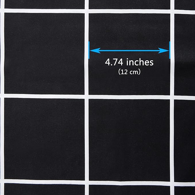Best Season Bed Sheet Set 3 Pieces -Twin Size-Soft Durable Microfiber Bedding Sheet Set,Deep Pocket,Stain,Fade & Wrinkle Resistant (Plaid Black)