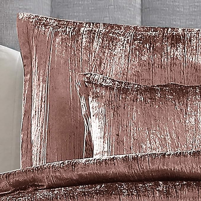 Riverbrook Home Turin Comforter Set, Queen, Blush, 7-Piece Set
