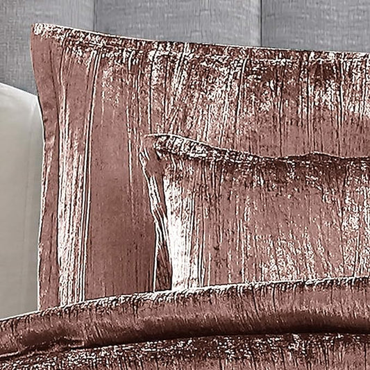 Riverbrook Home Turin Comforter Set, Queen, Blush, 7-Piece Set